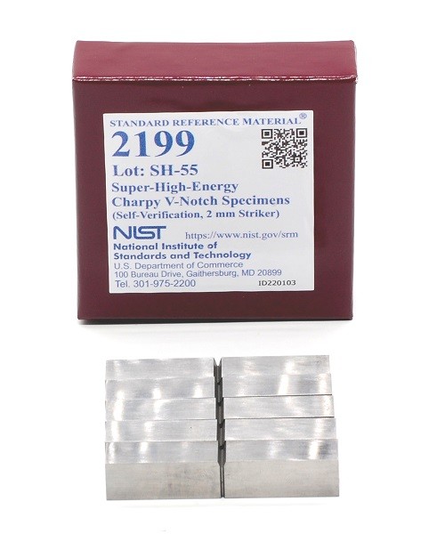 SRM 2199 超高能夏比 V 型缺口試樣(標準品)