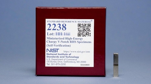 SRM 2238 小型化高能夏比V型缺口RHS（標準品）