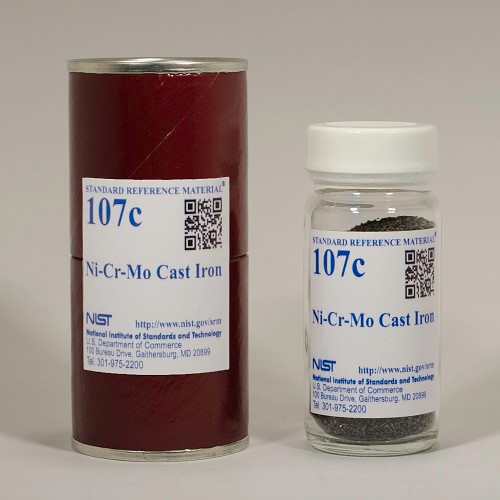 SRM 107c - 鑄鐵(Ni-Cr-Mo)標準品