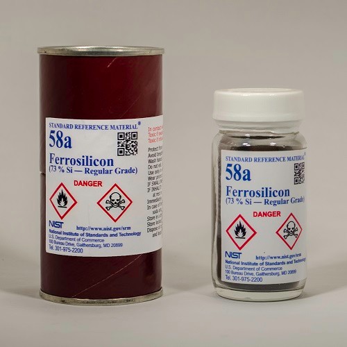 SRM 58a - 硅鐵(73%Si常規(guī)級(jí))標(biāo)準(zhǔn)品